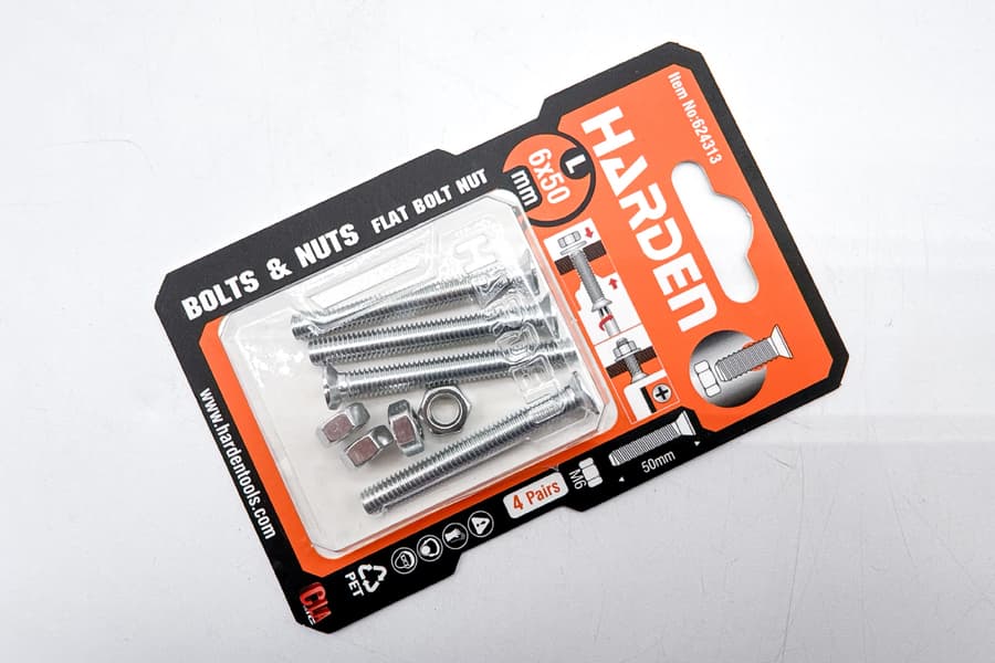 5 Packungen Flachschrauben Set Harden 624313